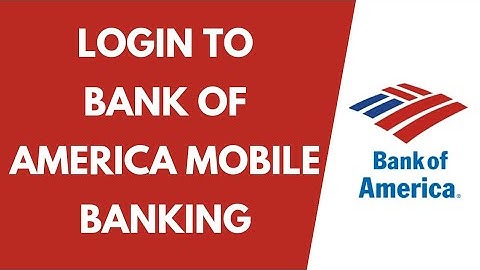 Bank of america online bill pay login