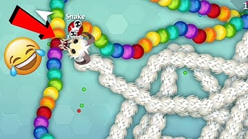 Snake. Io - Funny Trap For Giant Snake! - Epic Snake. Io Gameplay