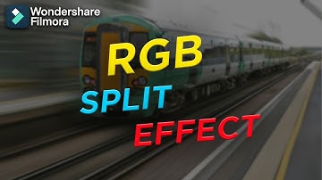FILMORA 12 | HOW TO MAKE RGB SPLIT COLOR EDGE EFFECT | TUTORIAL [HINDI]