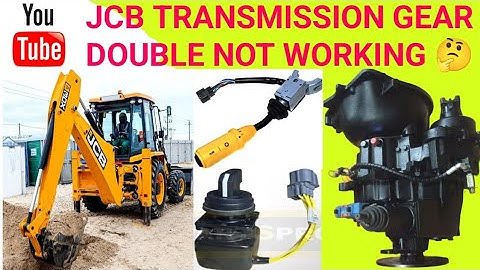 Jcb 3cx Double power Transmission Gear Shifting Issues || Gear 4Wheel Power Kaise Check Karen 🤔