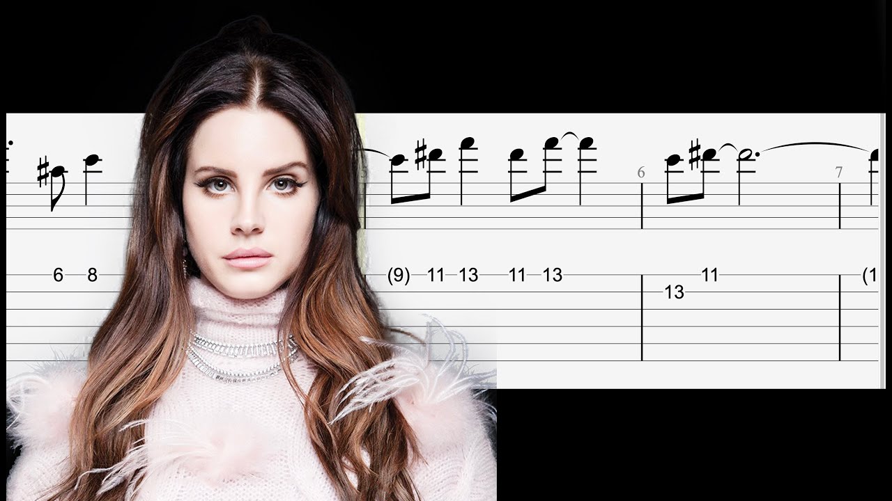 Lana Del Rey - Breaking Up Slowly (Guitar Tutorial) Tabs With Sheets