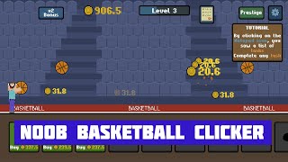 Нуб Баскетбол Кликер (Noob Basketball Clicker) · Игра · Геймплей