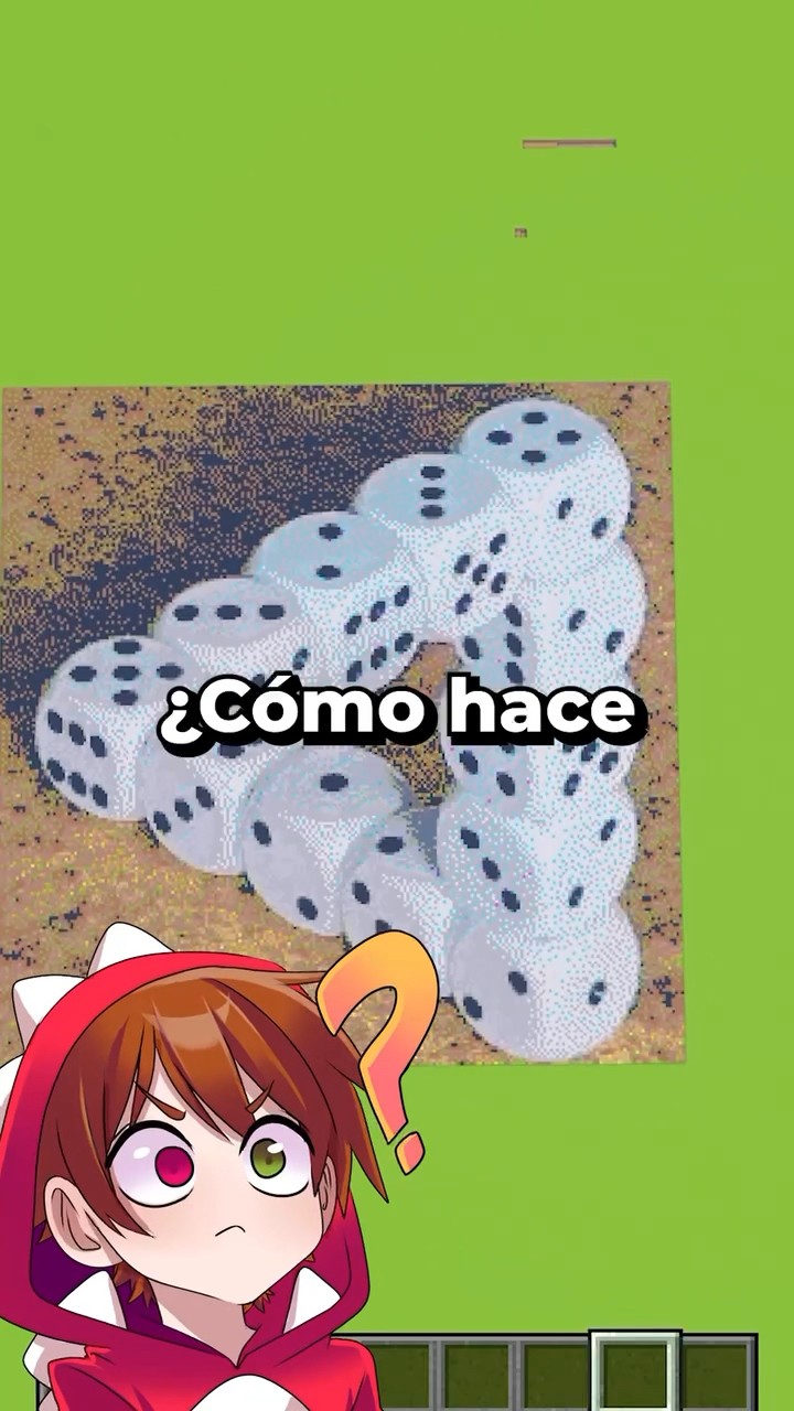 MINECRAFT ILUSIÓN ÓPTICA ?‍?? #minecraft #raptorgamer