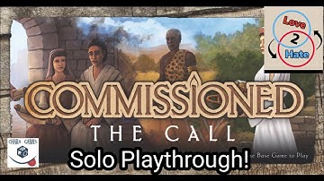 Solo Playthrough of Commissioned: The Call