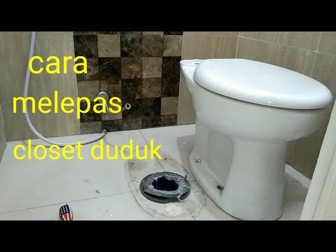 Video: Bagaimana cara melepas baut kloset toilet?