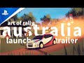 Art of Rally - Australia DLC Launch Trailer | PS5 &amp; PS4 Games