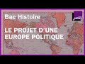 BAC HISTOIRE révisions - Le projet d'une Europe politique