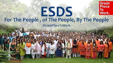What makes ESDS a Great Place To Work
