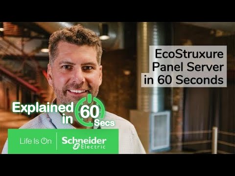 Discover EcoStruxure Panel Server in 60 Seconds | Schneider Electric