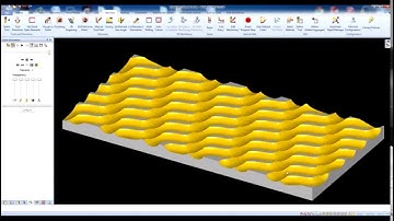 Alphacam - Waves in XY