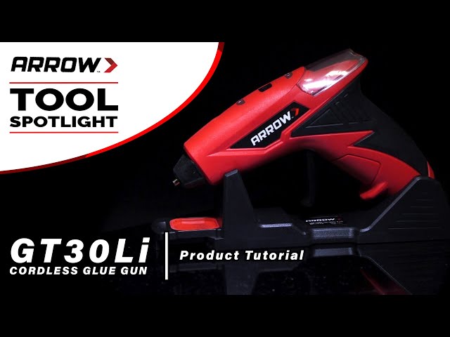 Arrow GT30LI Cordless Glue Gun Red Red