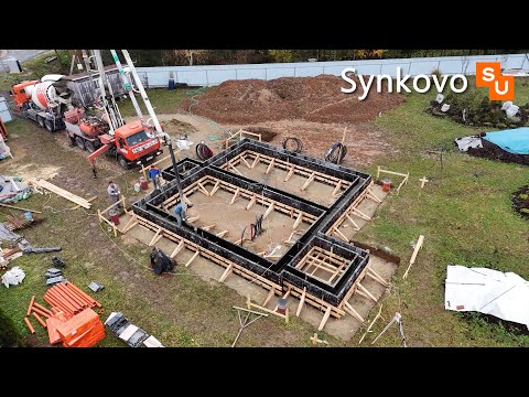 Видео: Дом через зиму на фундаменте LAIF 👌👍 😎 Sumarokovo