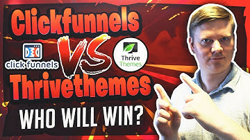 Clickfunnels Vs Thrivethemes - What Is The Best Funnel & Landing Page Software?