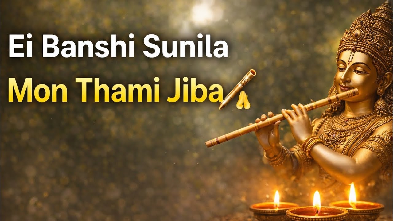“Krishna Flute Music 🪈 | Peaceful Bansuri Instrumental | Relaxing Flute for Meditation & Sleep”