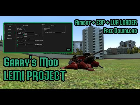 Lemi Project [Best Garry's Mod Cheat] Free download / Lua Loader / Aimbot / Esp / Rage / Legit...