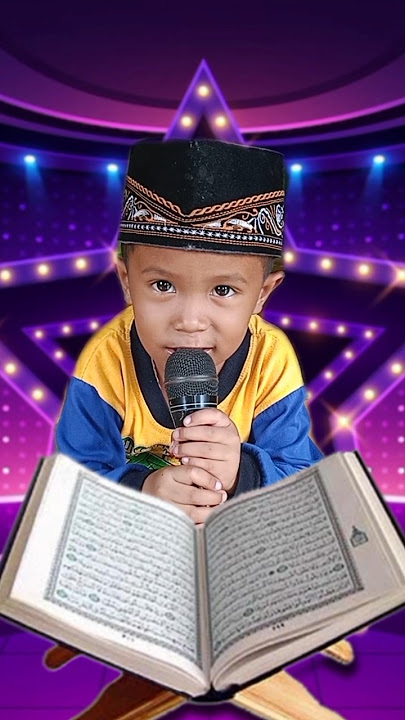 Murottal Al-Qur'an Melodiuosly Makes The judges Cried😭#baby#murottal #parody #shorts