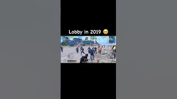 Lobby in 2019 🥹  #levinho #teamvasa #pubgmobile
