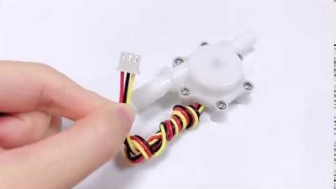 SAIER G 3/8" POM Water Switch Magnetic Switch Sensor Price Coffee Machine Flow Sensor Hall Effect