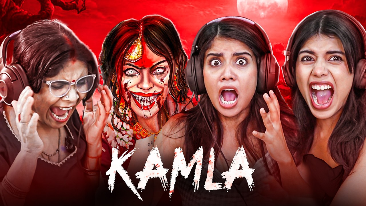 Indian Mom Played Horror Game KAMLA For The First Time😂*Funniest Gameplay* ft @PragatiVermaa