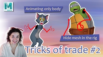 Tricks of trade No.2 - Hide parts of the mesh in rigs