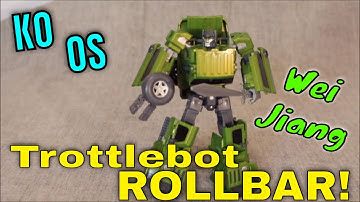 Wei Jiang OS KO of Toyworld Throttlebot Rollbar - GotBot True Review NUMBER 624