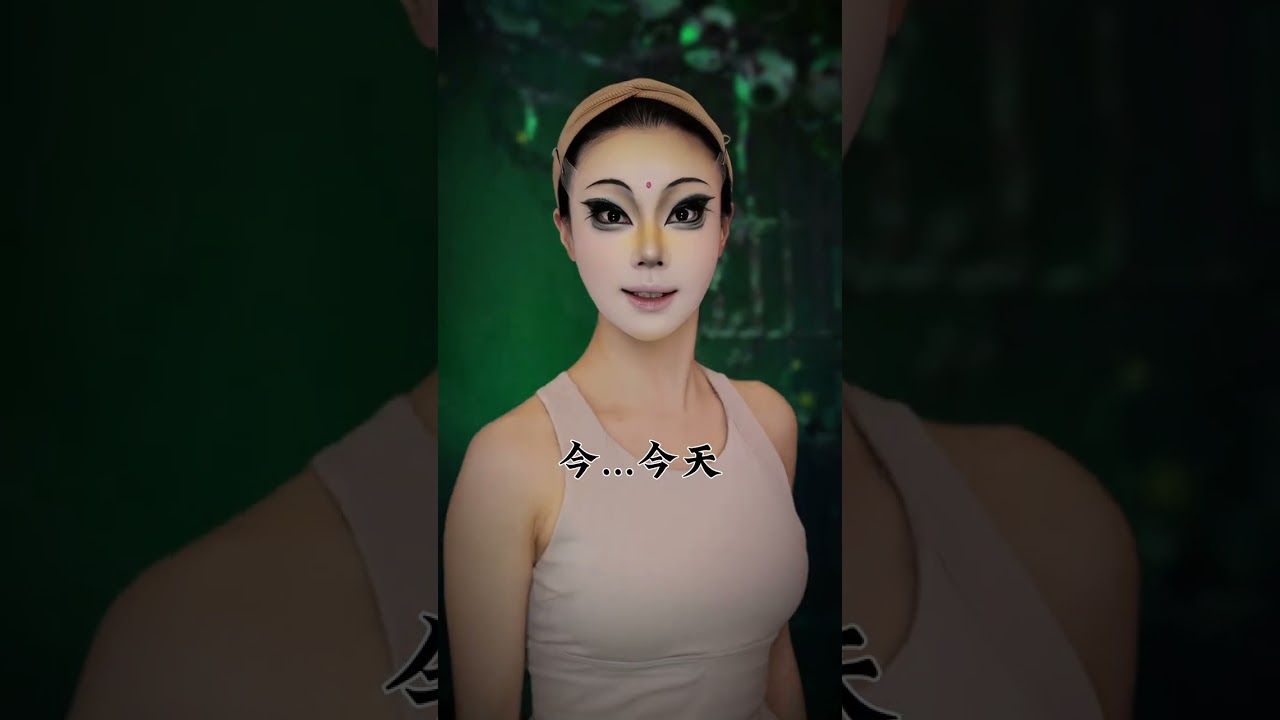 今天也要笑的…像個人樣 #美妆模范生 #in趋势 #卡点 #中式恐怖 #makeup #shorts