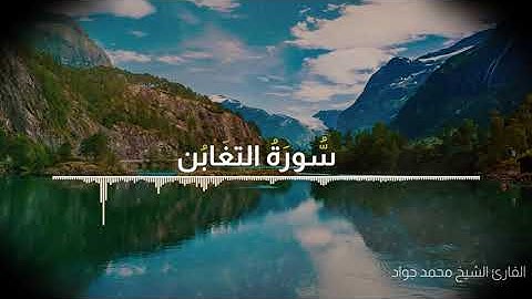سورة التغابن بصوت القارئ الشيخ محمد جواد