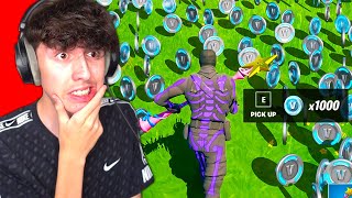 J’ai testé les PIRES map de V-bucks sur Fortnite.. (ça marche)