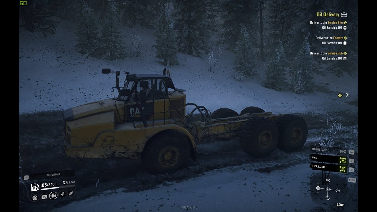 SnowRunner How to get a Caterpillar 745C truck YouTube