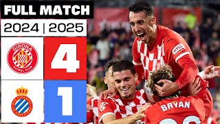Girona FC 4 - 1 RCD Espanyol I PILNAS MATCHAS | LALIGA EA SPORTS 2024/25