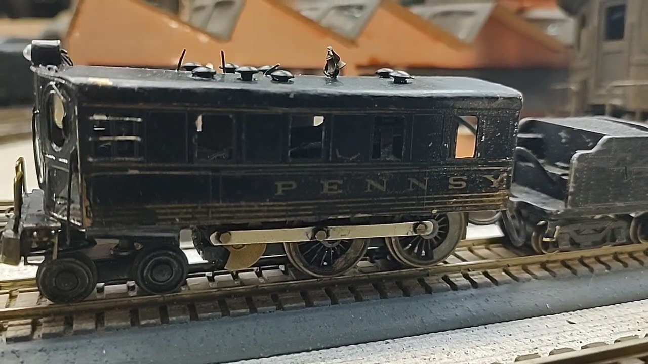Vintage PRR DD1 electric locomotive train HO gauge scale scratch