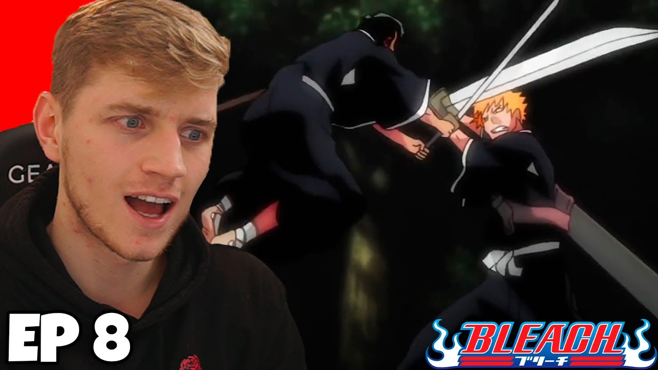 FIGHT!!! Bleach Episode 8 Reaction! YouTube