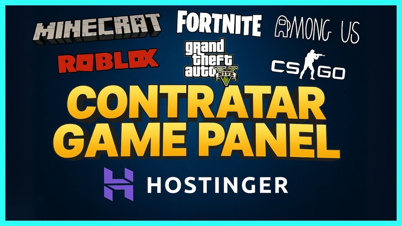 Como Comprar Game panel VPS en Hostinger - YouTube