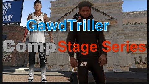 Comp Stage Series vs GawdTriller AND THIS HAPPENED!! NBA 2k20 DEMIGOD BUILD BEST JUMPSHOT DRIBBLEGOD