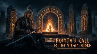 Freyja’s Call to the Virgin Sword 🩸 Viking War Chant &amp; Ritual Music ⚔️ Nordic Vibe &amp; Ambient Journey