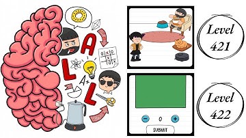 Brain Test All Star : Level 421 , 422 – How to Solve? (Walkthrough)
