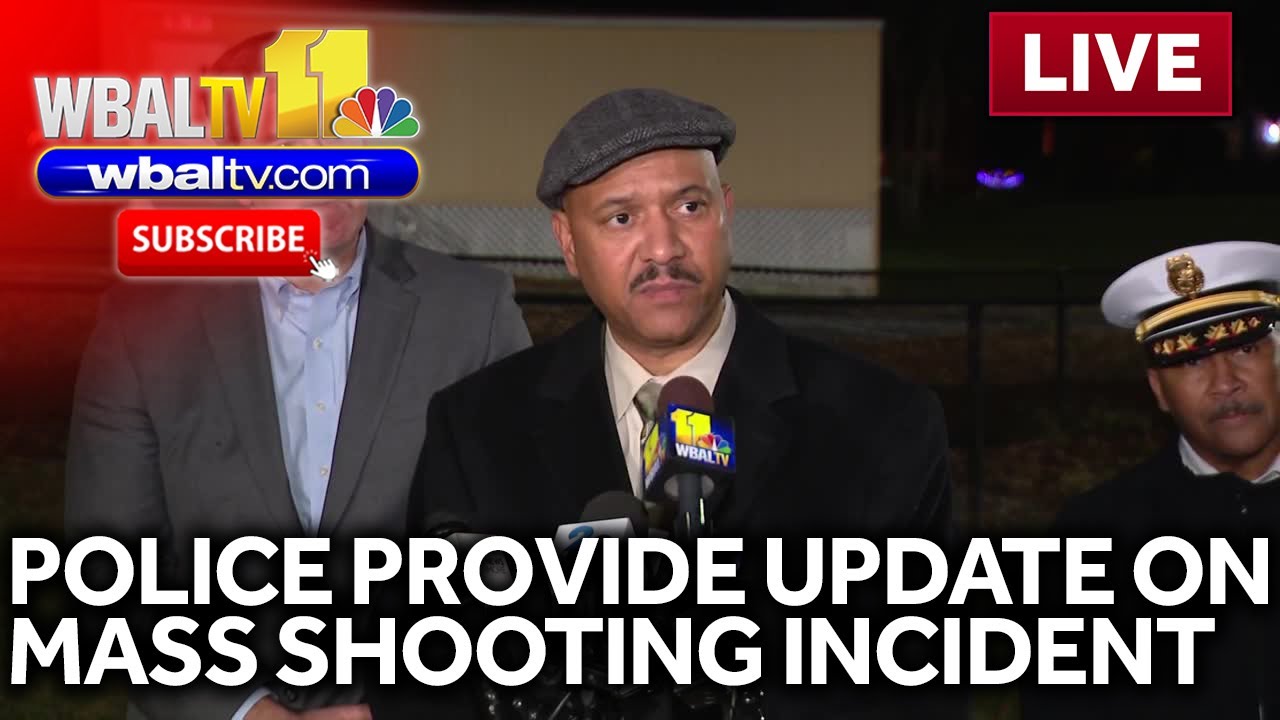 Police provide update on 'mass shooting incident' - YouTube