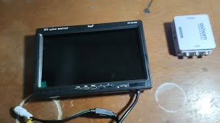 Super powerful homemade mini monitor with HDMI, CCTV monitor
