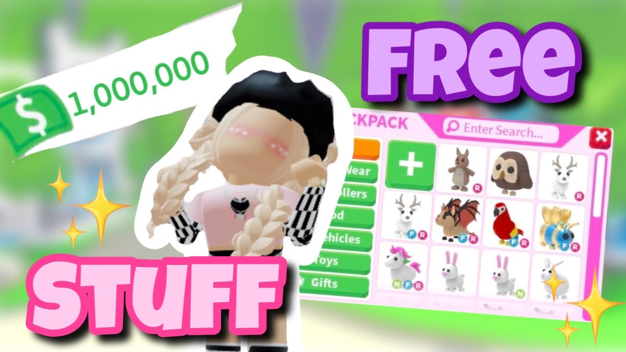 HOW to GET FREE STUFF in ADOPT ME