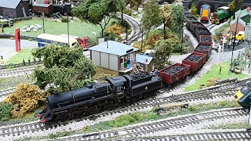 Standard Class 4MT, 75053 (No Narration) pulling a coal train : 4K Widescreen.