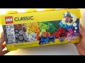 YouTube thumbnail: Lego Classic 2015 Unboxing 10696 - Medium Creative Brick Box 484 pieces Ideas Included