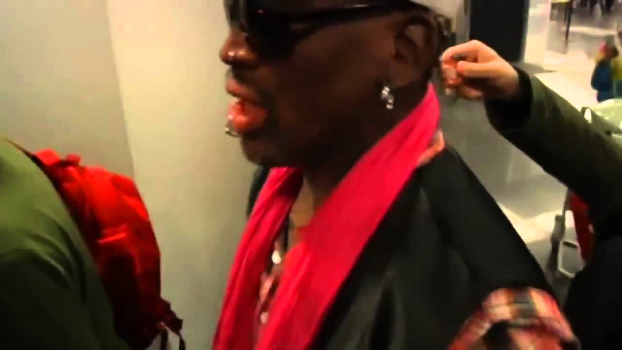 Dennis Rodman visits North Korea to play basketball YouTube