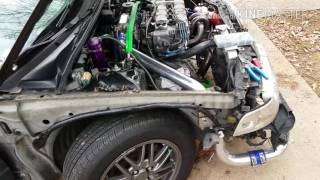 Integra 90-93 passenger side wire tuck DIY Part 2 by shortyboy1986 3,184 views 7 years ago 17 minutes