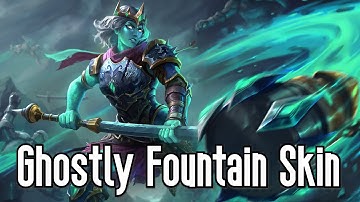 SMITE: Ghostly Fountain Skin & Spectral Title