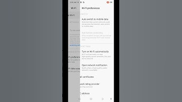 Automatically enable Wi-Fi function in Tecno smartphone