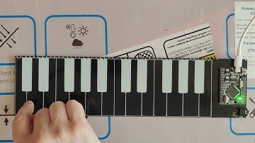 DIY Capacitive touch slide MIDI keyboard cheap Seaboard equivalent