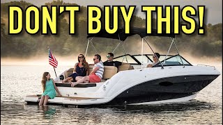 Why You Should Not Buy A New Inboard/Outboard Boat  or Sterndrive Boat