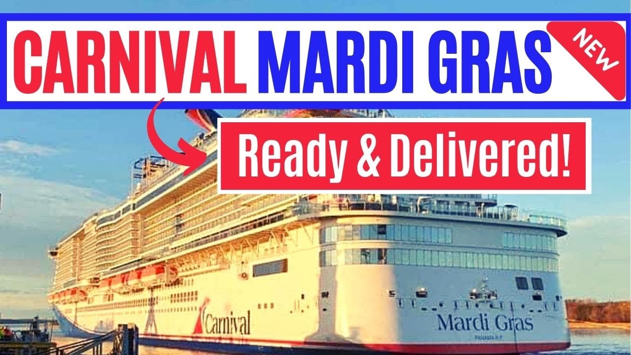 CARNIVAL MARDI GRAS SHIP FIRST LOOKS! 7 Amazing New Features We LOVE