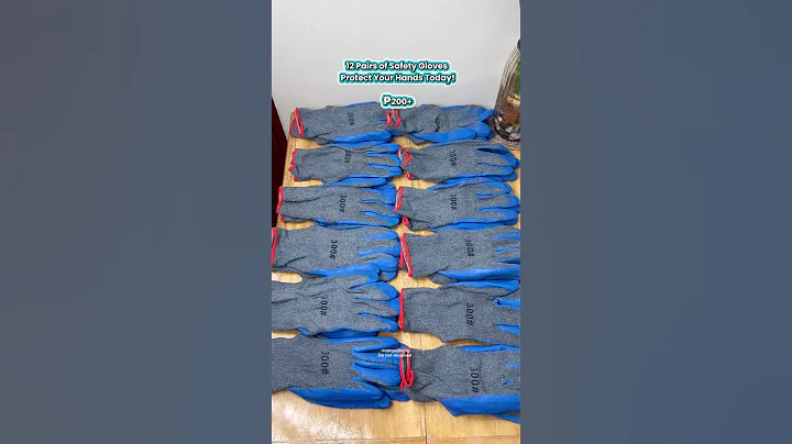 Get your 12PCS High Quality Safety Gloves today I 12 pcs safety gloves #safetygloves #gardengloves