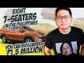 Eight 7-seaters in the Philippines under P1.5 million